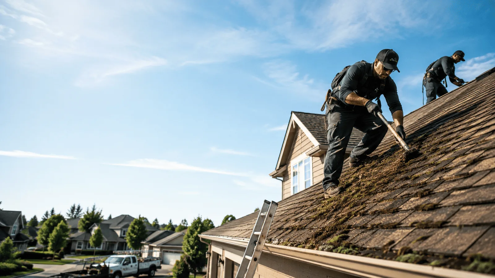 Roof Moss Removal in Eddyville, IL near me